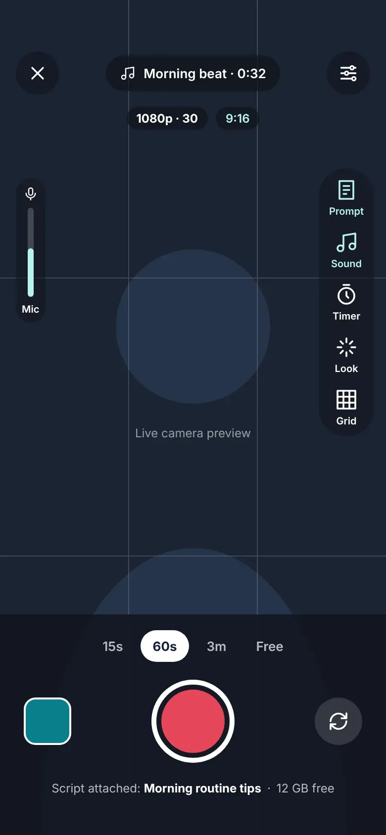 Creator camera
