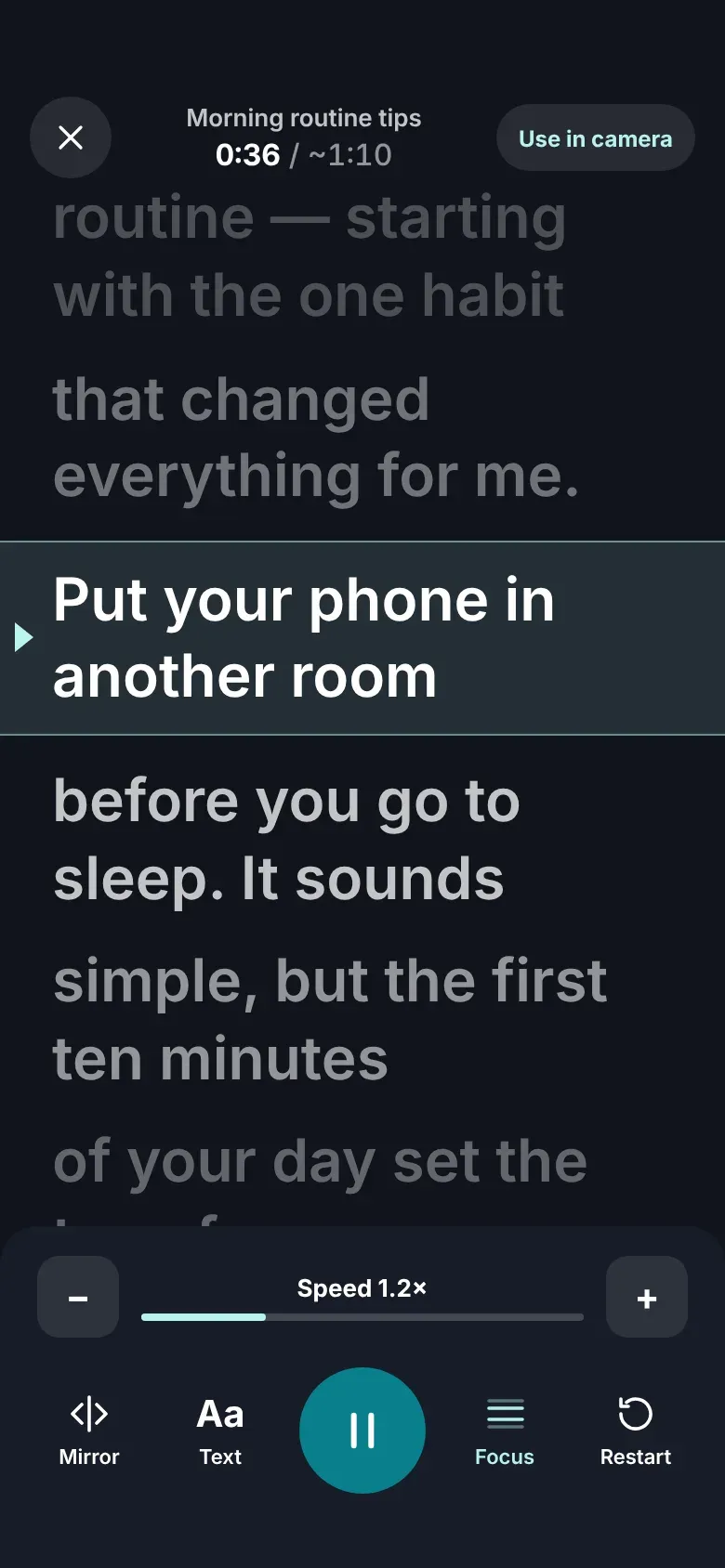 Teleprompter